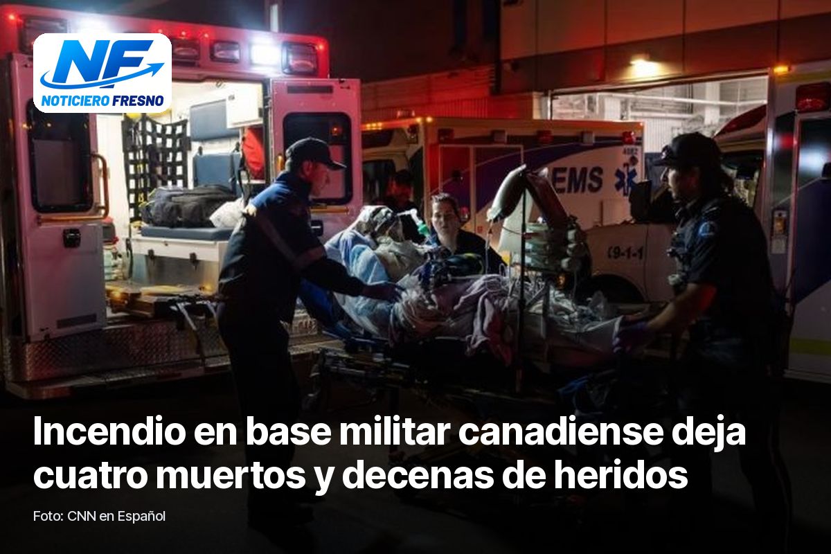 Foto de CNN en Español: Incendio en base militar canadiense deja cuatro muertos y decenas de heridos